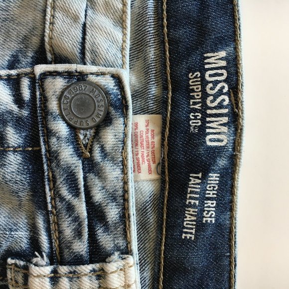 MOSSIMO Flag Stars & Stripes High Rise Sexy Shorts - Picture 2 of 5